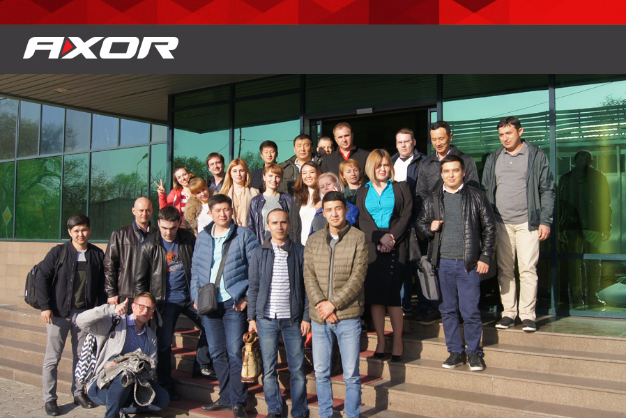 AXOR conducts a successful field training for window dealers in Kazakhstan